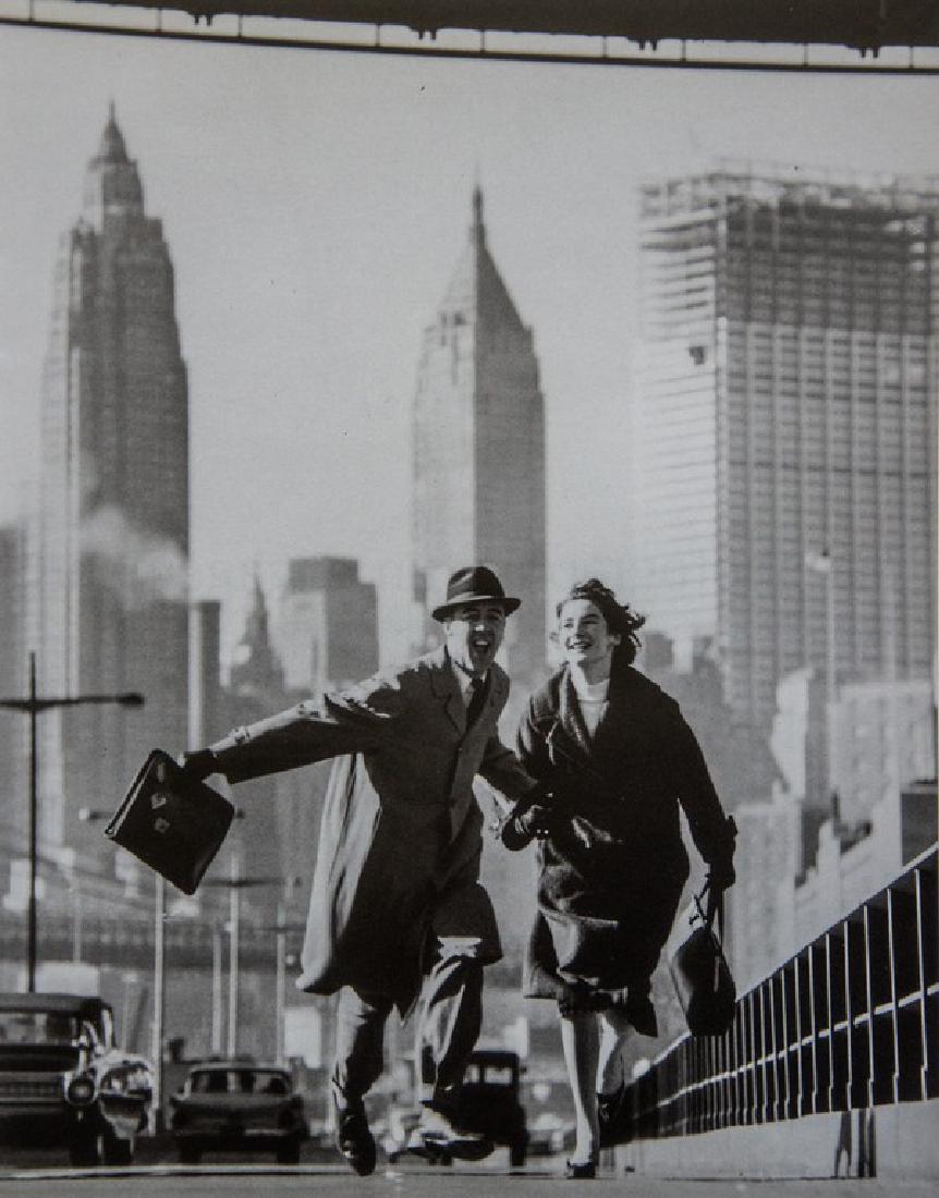 NORMAN PARKINSON - New York, New York, 1955: Artist: Parkinson, Norman Title: New York, New York, 1955 Medium: Sheet Fed Gravure, 1996, France Dimensions: 9.25x11.75" Heat Wax Mounted on 14x18" Conservation Board Norman Parkinson, CBE (1913 - 19