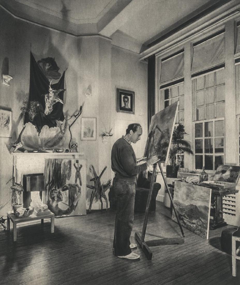 GEORGE PLATT-LYNES - Pavel Tchelitchew in Studio, 1947 (1 of 1)