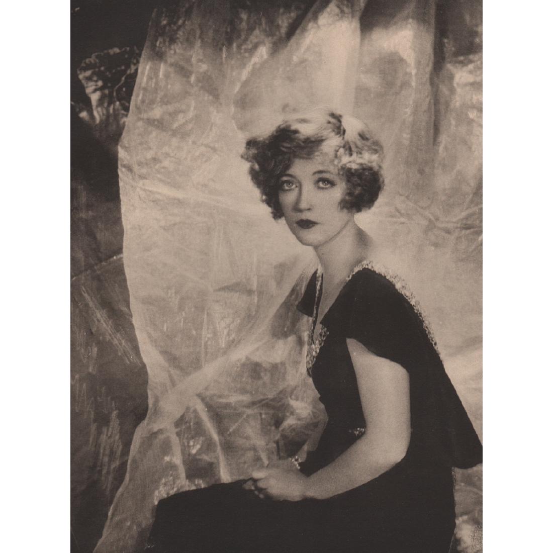 CECIL BEATON - Marian Davies: Artist: CECIL BEATON Print Title: Marian Davies 57/110 limited edition folio Printed on handmade paper Medium: Collotype Printing Date: 1930 Printed in England Image Size: 5.75 X 7.5 inches Cecil Beat