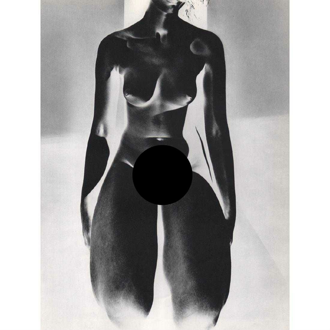 OTTO STEINERT - Solarized Nude: Artist: OTTO STEINERT Print Title: Solarized Nude Medium: Sheet-Fed Gravure Printing Date: 1960's Printed in Switzerland Image Size: 8.5 X 11.25 inches Otto Steinert (1915-1978) was a German photograp