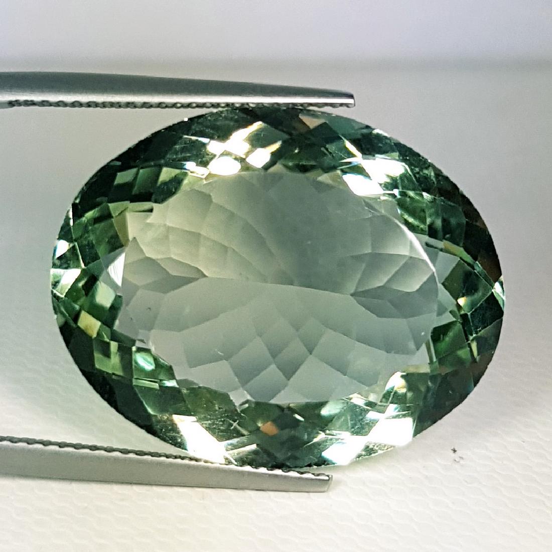 32.60 ct AAA Grade Gem Natural Green Amethyst (1 of 5)