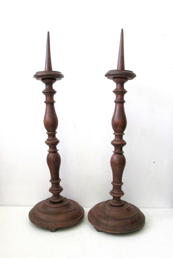 Rare Floor Standing Candlesticks (1 of 11)