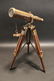 Solid Brass Telescope & Wood Tripod - 9