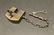 Brass Colt Firearms Ammo Box Padlock Lock & key - 10
