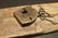 Brass Colt Firearms Ammo Box Padlock Lock & key - 2