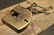 Brass Colt Firearms Ammo Box Padlock Lock & key - 4