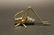 Solid Brass Fireplace Hearth Cricket - 11