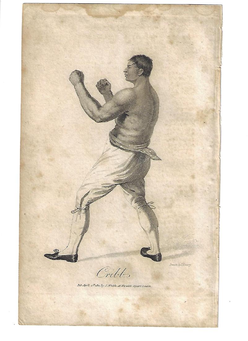 1811 English Engraving Boxer (1 of 1)