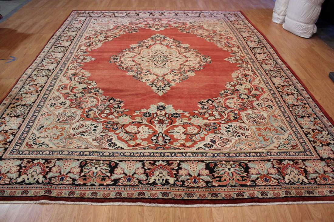 9 x 12 Semi-Antique Persian Sarouk Rug (1 of 11)