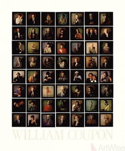 Portraits - William Coupon: Portraits by William Coupon, 1985 Unsigned Offset Lithograph. Paper size is 30 x 25 inches, with an image size of 22.75 x 20 inches. The Offset Lithograph is from an unknown edition size. and is not f