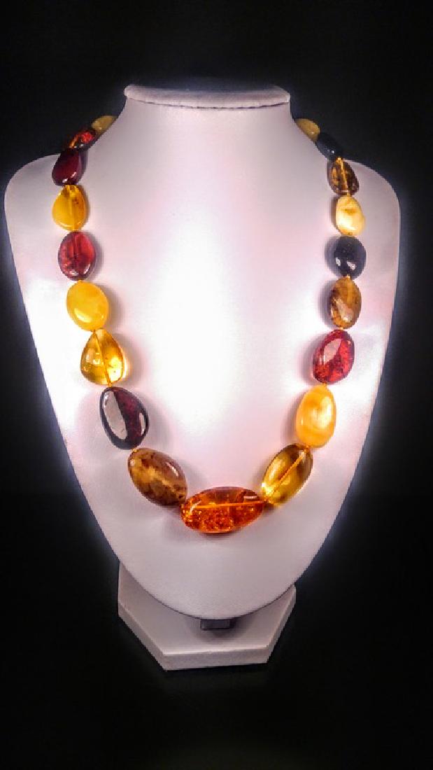 Genuine Baltic amber Necklace (1 of 19)