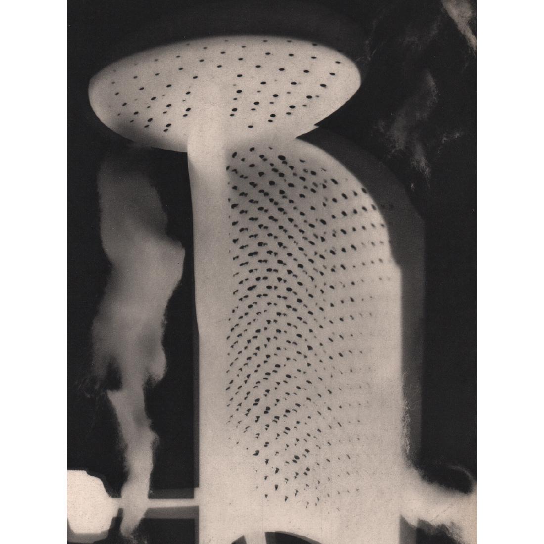 MAN RAY - Rayograph: Artist: MAN RAY Print Title: Rayograph Medium: Sheet-fed Gravure Printing Date: 1930's Printed in France Image size approx: 7.5 x 10 inches Man Ray, original name Emmanuel Radnitzky, was born on Augus