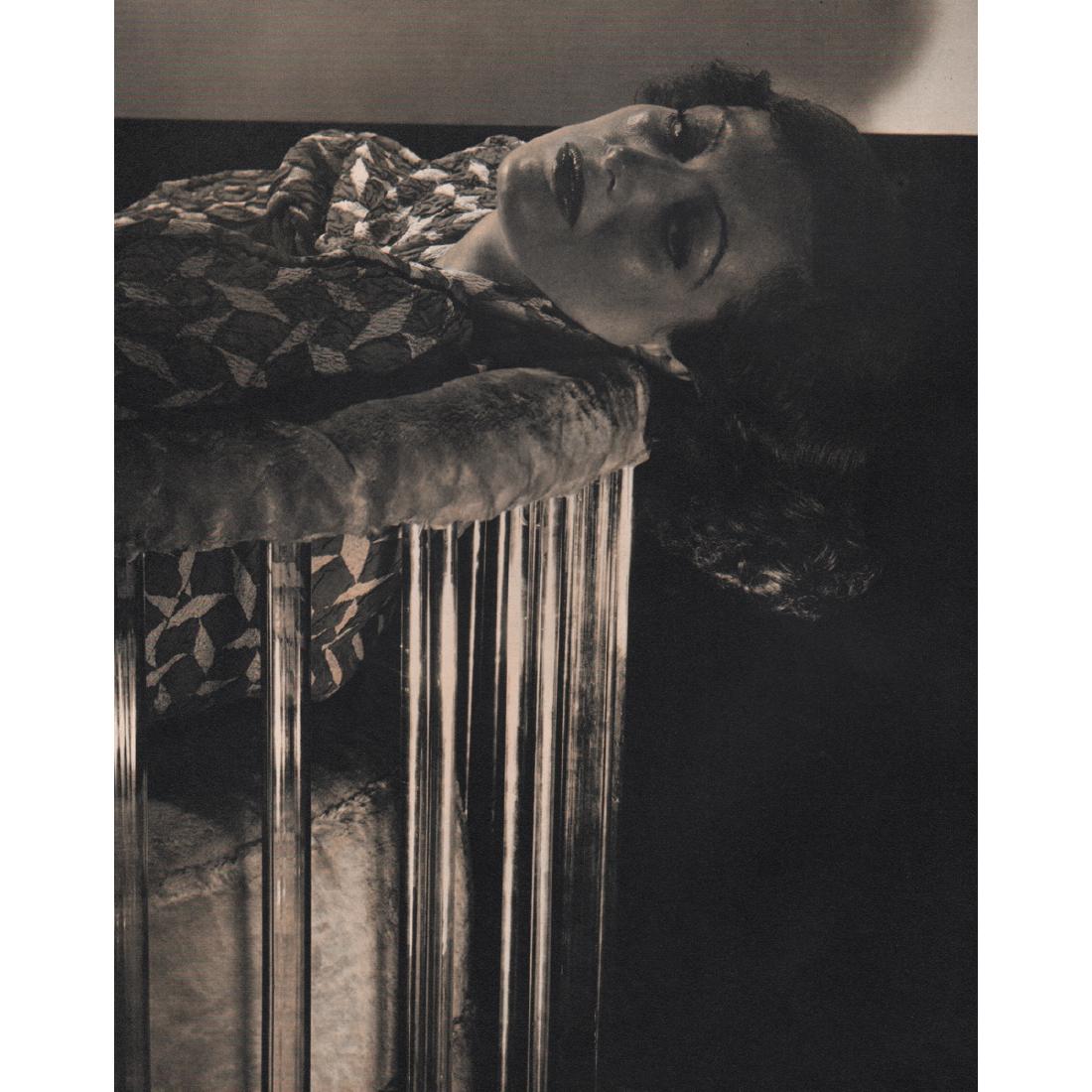 EDWARD STEICHEN - Joan Crawford, New York 1932: Artist: EDWARD STEICHEN Print Title: Joan Crawford, New York 1932 Joan Crawford (born Lucille Fay LeSueur; c. 1904-1977) was an American actress who began her career as a dancer in traveling theatrica
