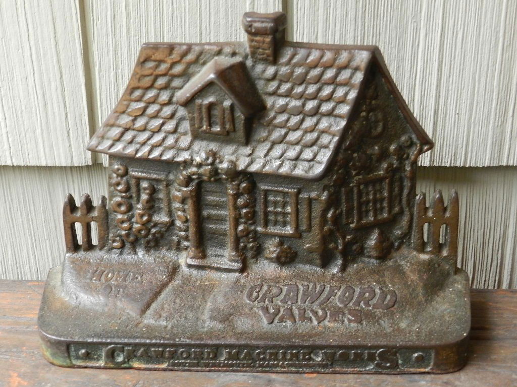 Rare Cape Cod Cottage Advertising Doorstop (1 of 3)
