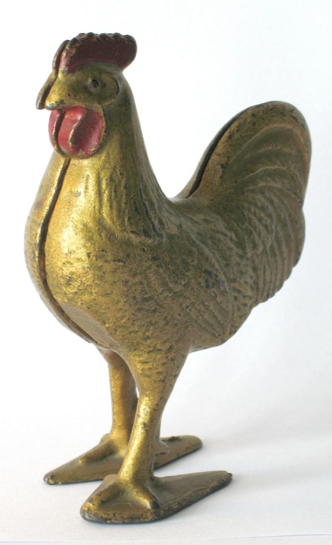 Rooster penny bank (1 of 2)