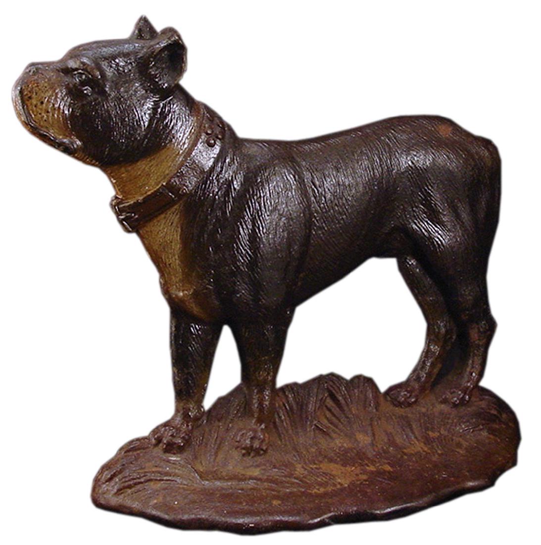 Boston Terrier Doorstop possible Bradley & Hubbard (1 of 3)