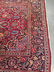 STUNNING ANTIQUE PERSIAN KASHAN RUG 4'.4"X7'.7" - 7
