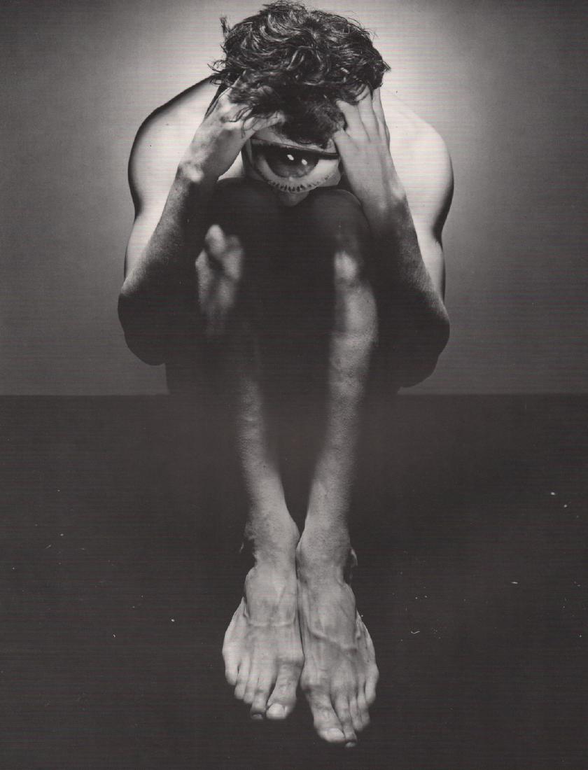 GEORGE PLATT LYNES - Cyclopes: Artist: GEORGE PLATT LYNES Print Title: Cyclopes Medium: Duotone Photoengraving Printing Date: 1981 Printed in USA Image Size: 11 X 9Â” George Platt Lynes (1907-1955) was an American fashion and co