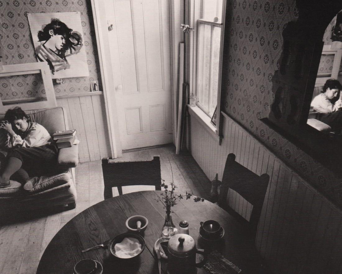 JACK WELPOTT - Anna in her Room,1964: Artist: JACK WELPOTT Print Title: Anna in her Room,1964 Printing Date: 1980Â’s Medium: photo-lithograph Printed in: France Image Size approx.: 6 x 8Â” Reserve: $25.00 Shipping: Domestic: Flat-ra