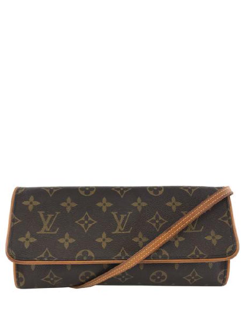 Louis Vuitton Monogram Canvas Pochette Twin GM Bag (1 of 19)