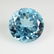 12.61 Ct Genuine Brazil Blue Topaz 14 mm Round Cut For