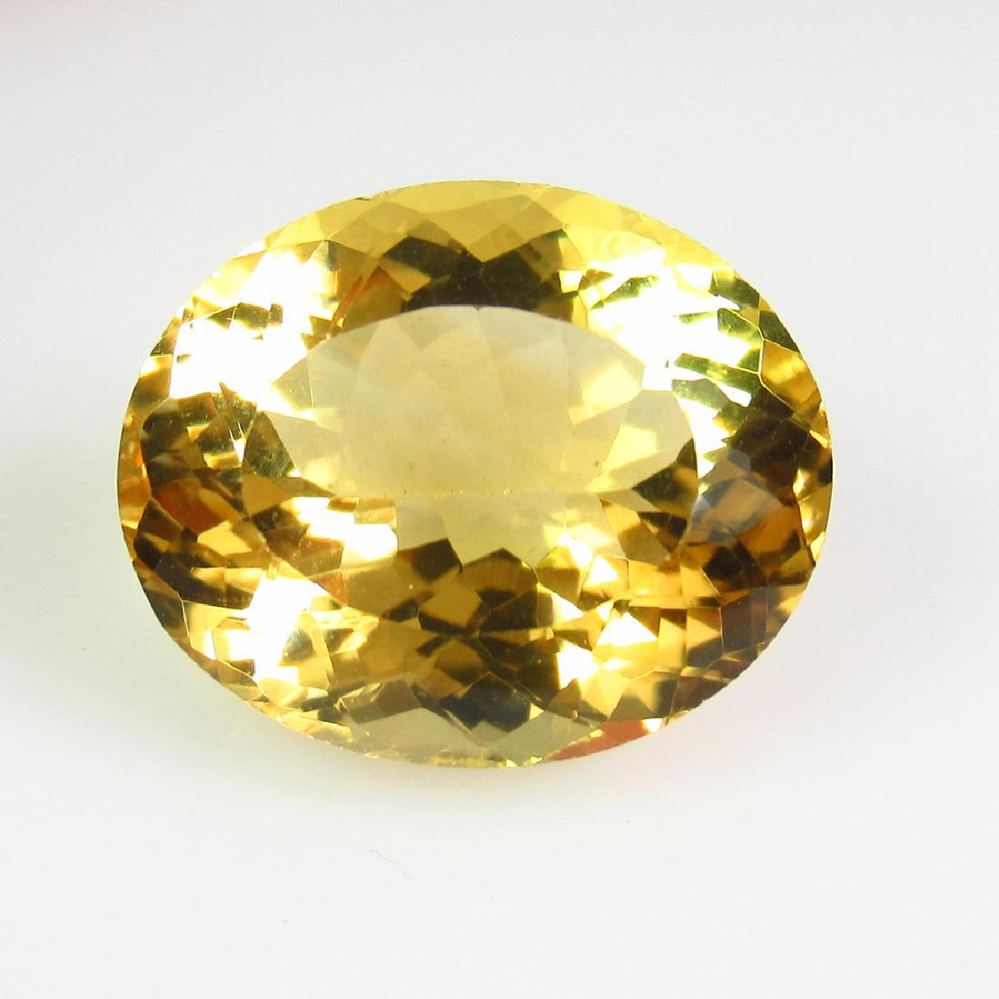 7.86 Ct Genuine Yellow Citrine Oval Cut (1 of 2)
