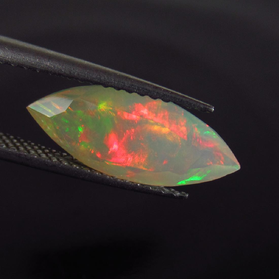 2.01 Ct Genuine Ethiopian Faceted Opal Marquise Cut (1 of 2)