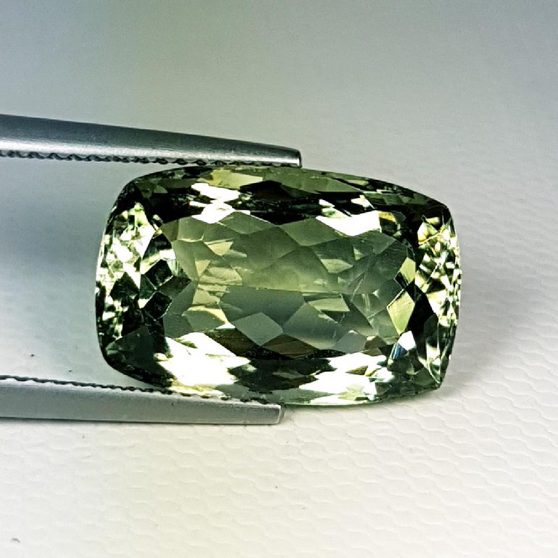 8.90 ct Top Quality Gem Natural Green Amethyst (1 of 6)
