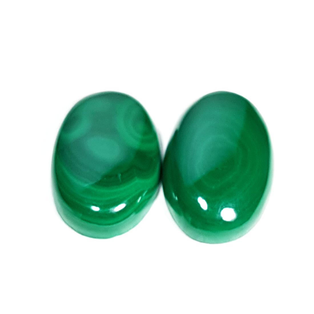 21.00 ct Pair of Natural Malachite (1 of 5)