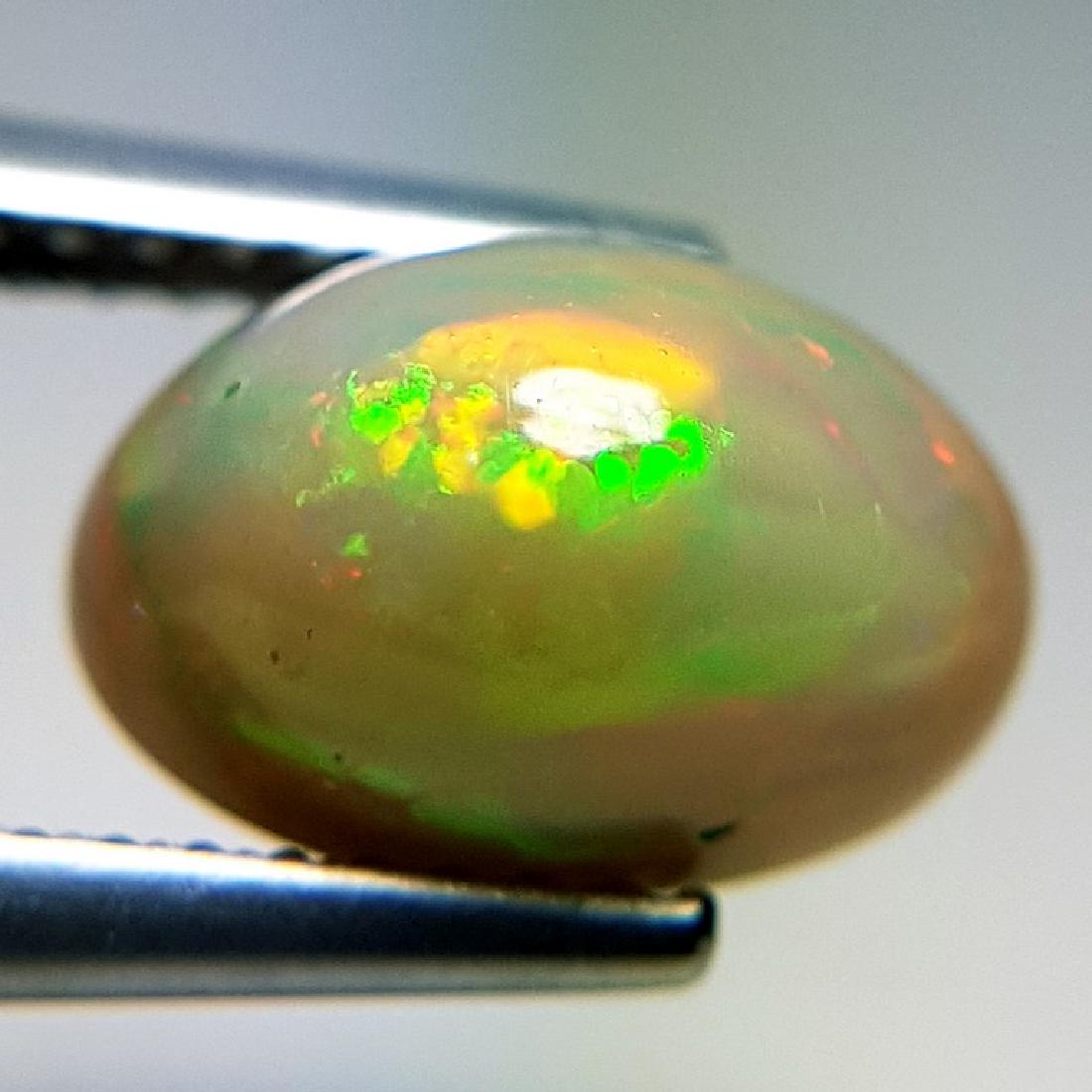 1.80 ct Collector's Fire Oval Cabochon Natural Opal (1 of 7)