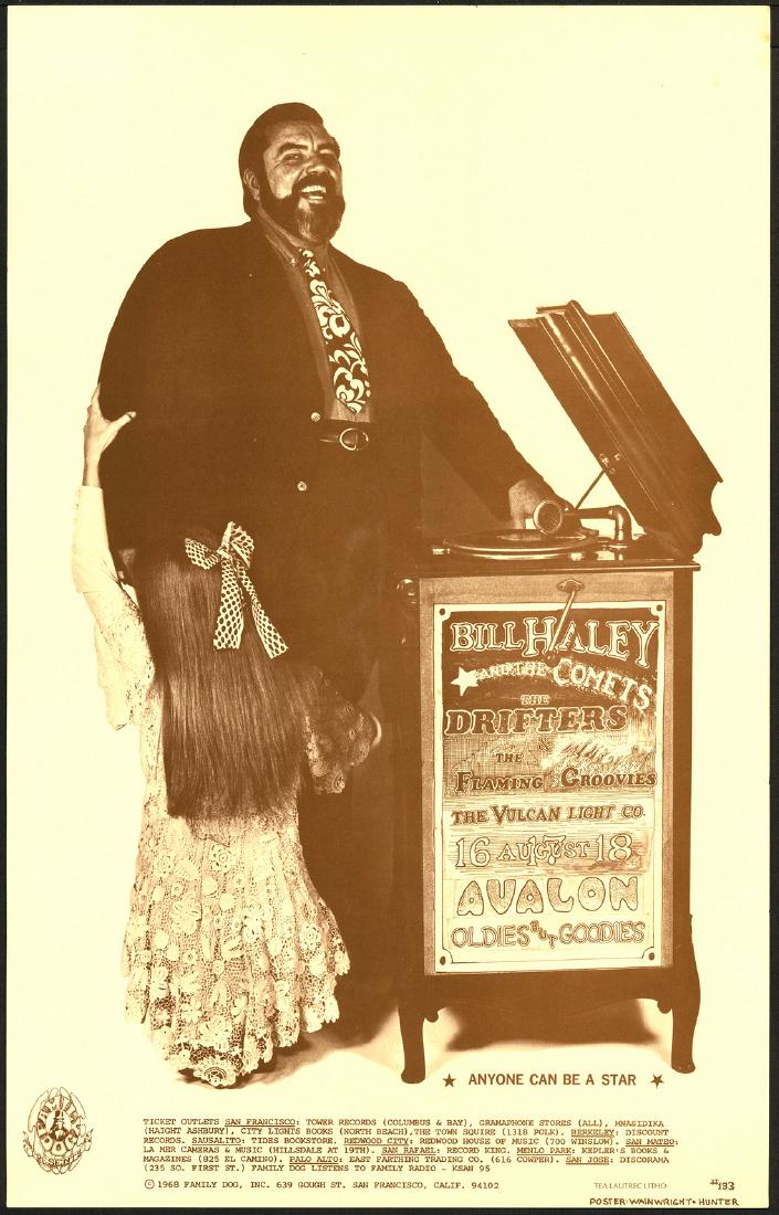 Very Nice FD-133 Bill Haley & The Comets Poster (1 of 1)