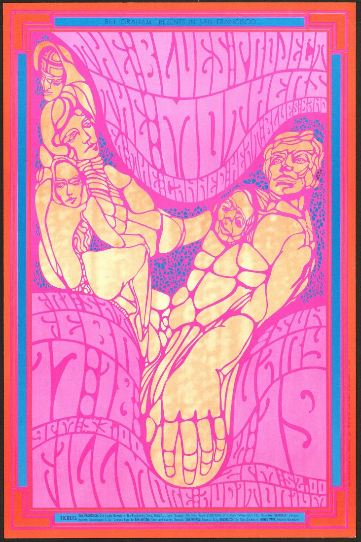 Original BG-50 Frank Zappa Poster (1 of 1)
