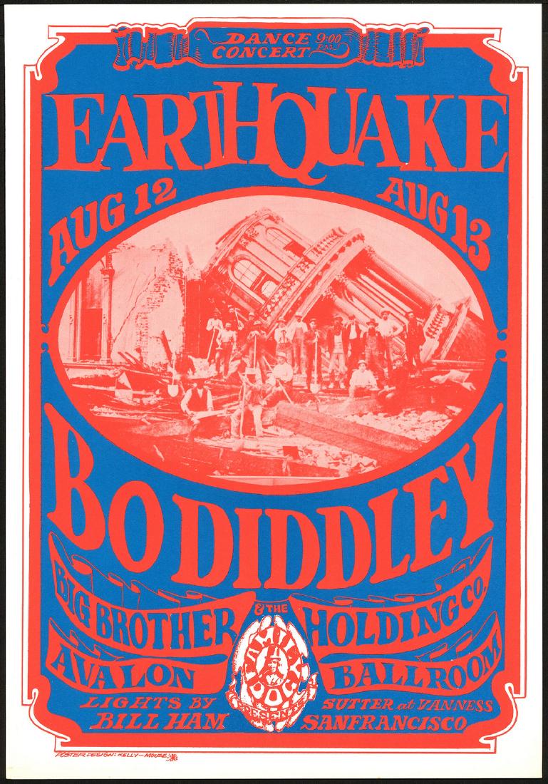 Second Print FD-21 Earthquake Poster (1 of 1)