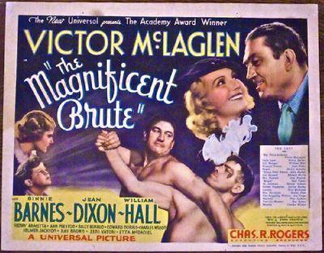 MAGNIFICENT BRUTE ’36 TITLE CARD ~ WRESTLING VICTOR (1 of 1)