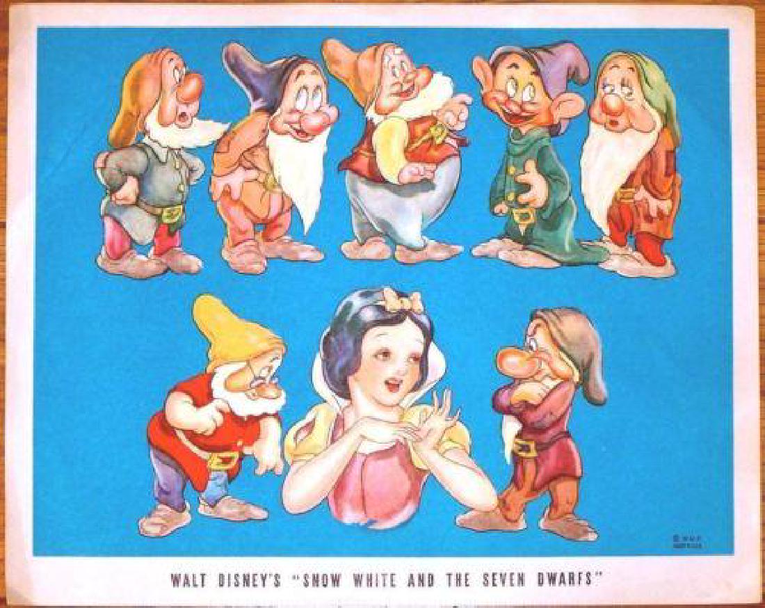PRICE CUT!! SNOW WHITE & THE SEVEN DWARFS DISNEY (1 of 6)