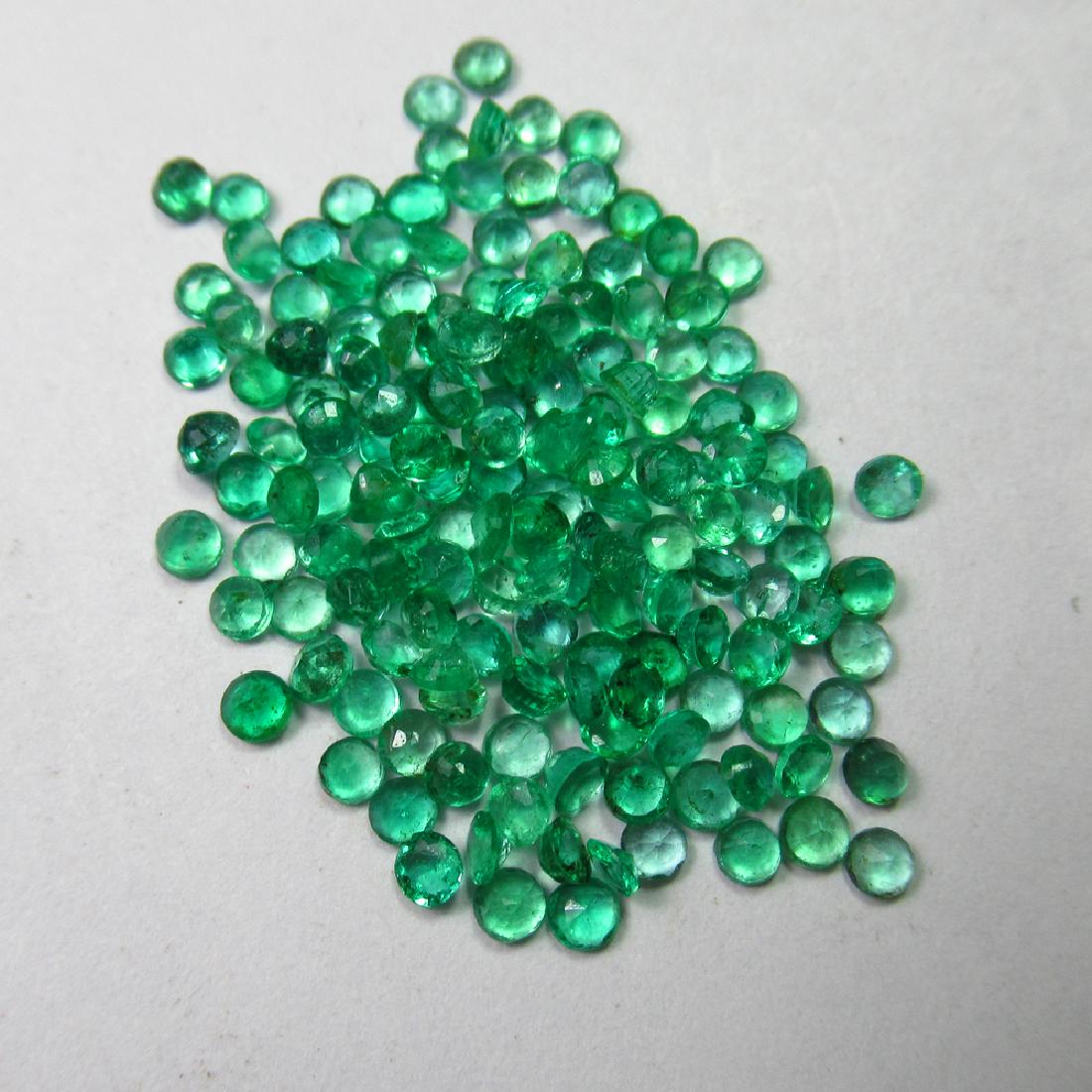 10.00 Ct Genuine 146 Zambian Emerald Calibrate 2.5 mm (1 of 2)