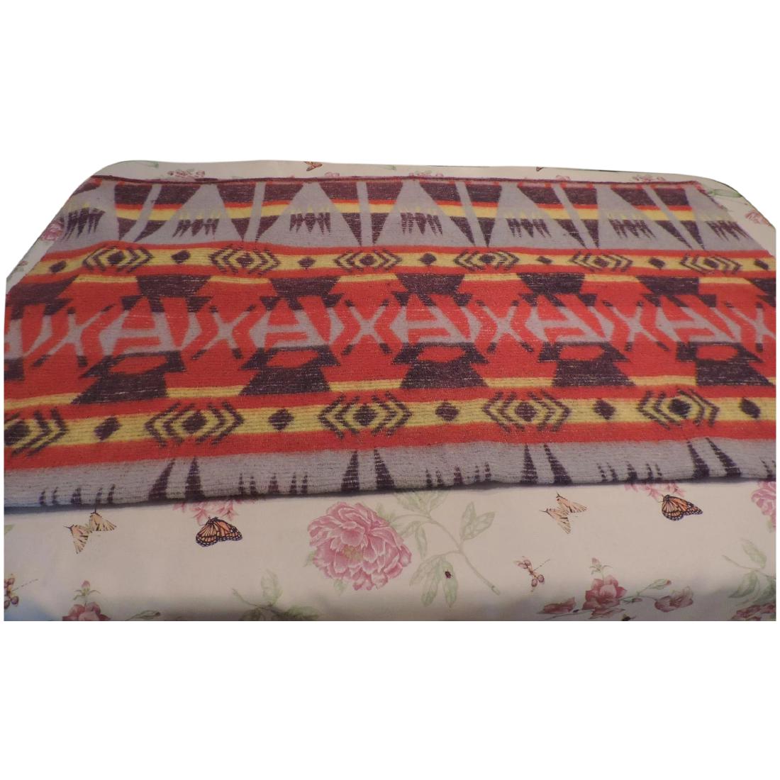 1920's-30's Beacon Indian Camp Blanket, 62" X 72" (1 of 5)