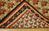 c1930s ANTIQUE HIGH KPSI_INSCRIBED PRSIAN SENNAH KILIM - 9