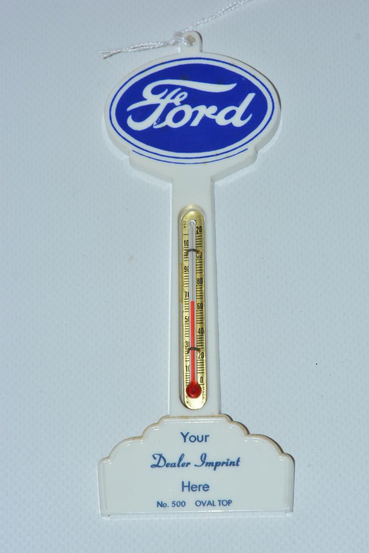 Ford (oval) logo Plastic Pole Thermometer (1 of 2)