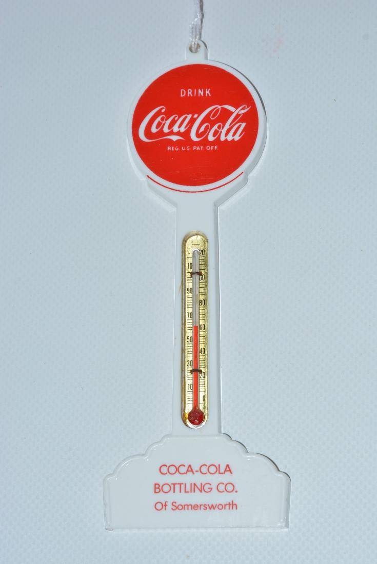Drink Coca-Cola Plastic Pole Thermometer (1 of 2)