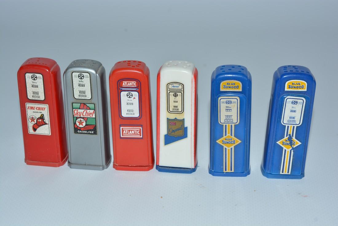 3-Gas Pump Salt & Pepper Shaker Sets (1 of 2)