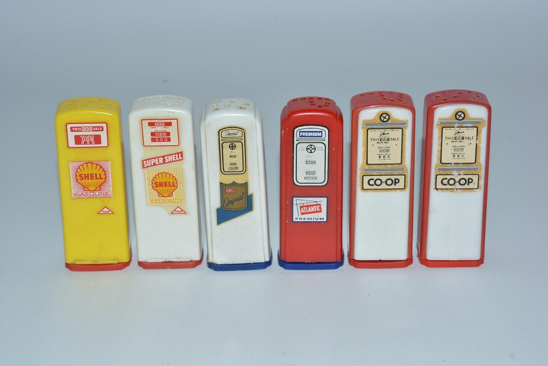 3-Gas Pump Salt & Pepper Shaker Sets (1 of 2)