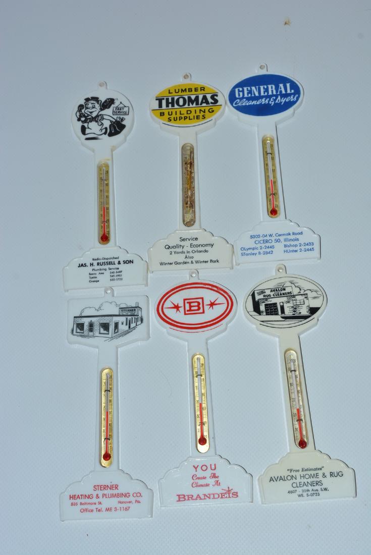 6-Different Plastic Pole Thermometers (1 of 2)