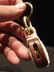Wood Brass Nautical Sailing Pulley Boat Ship Keychain - 9