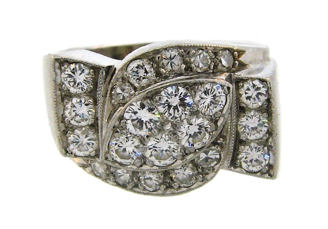 1940s DIAMOND PLATINUM RING (1 of 11)