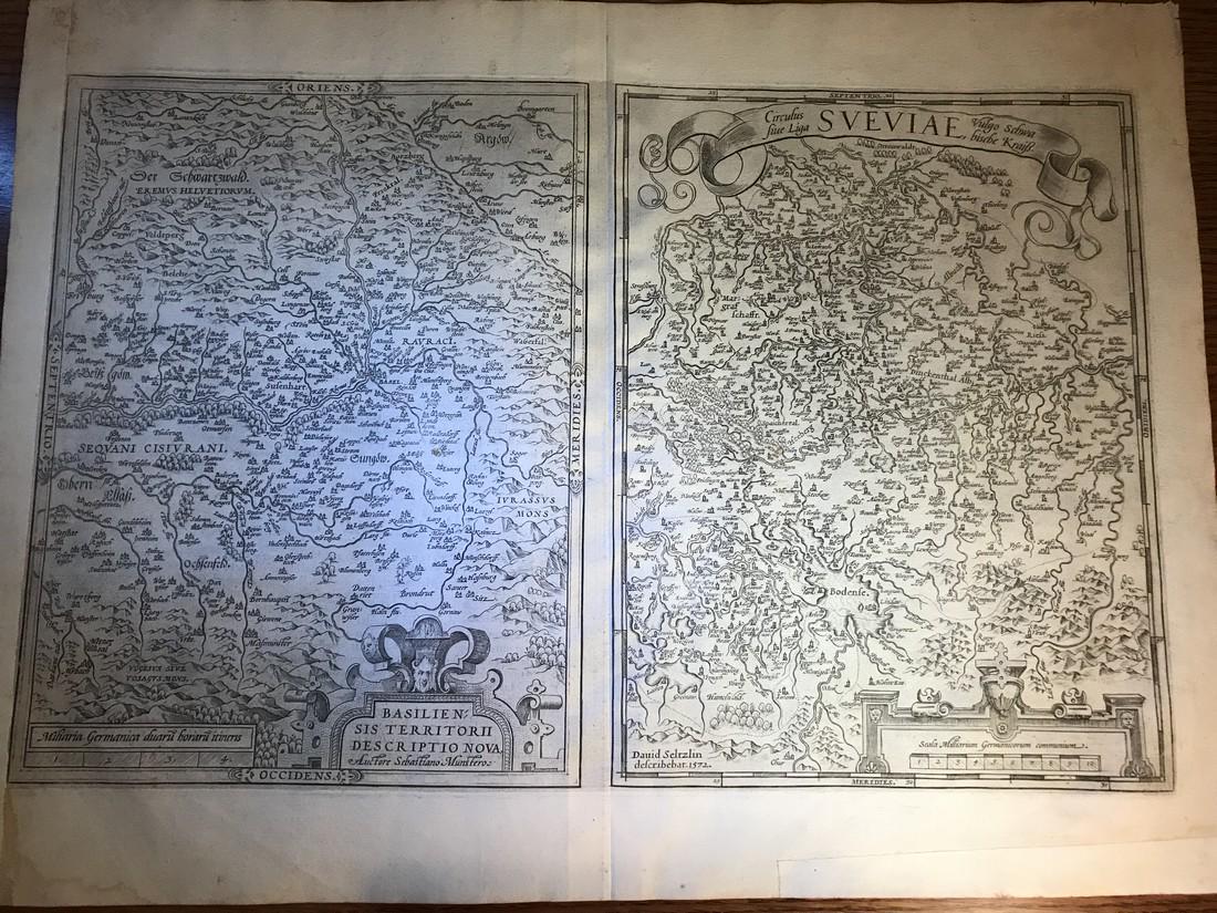 Ortelius: Basiliensis Territorii Descritorii Nova - (1 of 6)