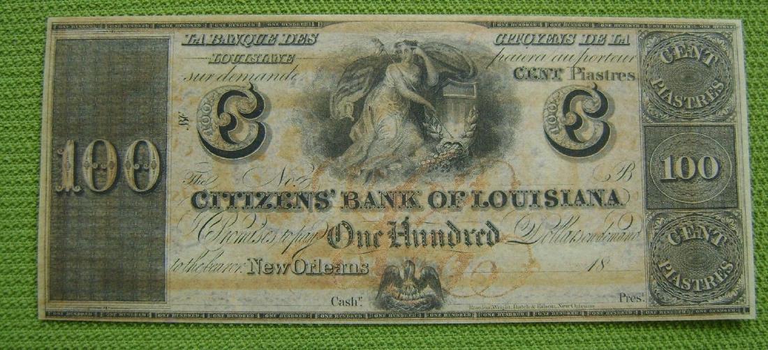 USA Amerika $100 Hundred Dollars Bill Citizens Bank of (1 of 2)