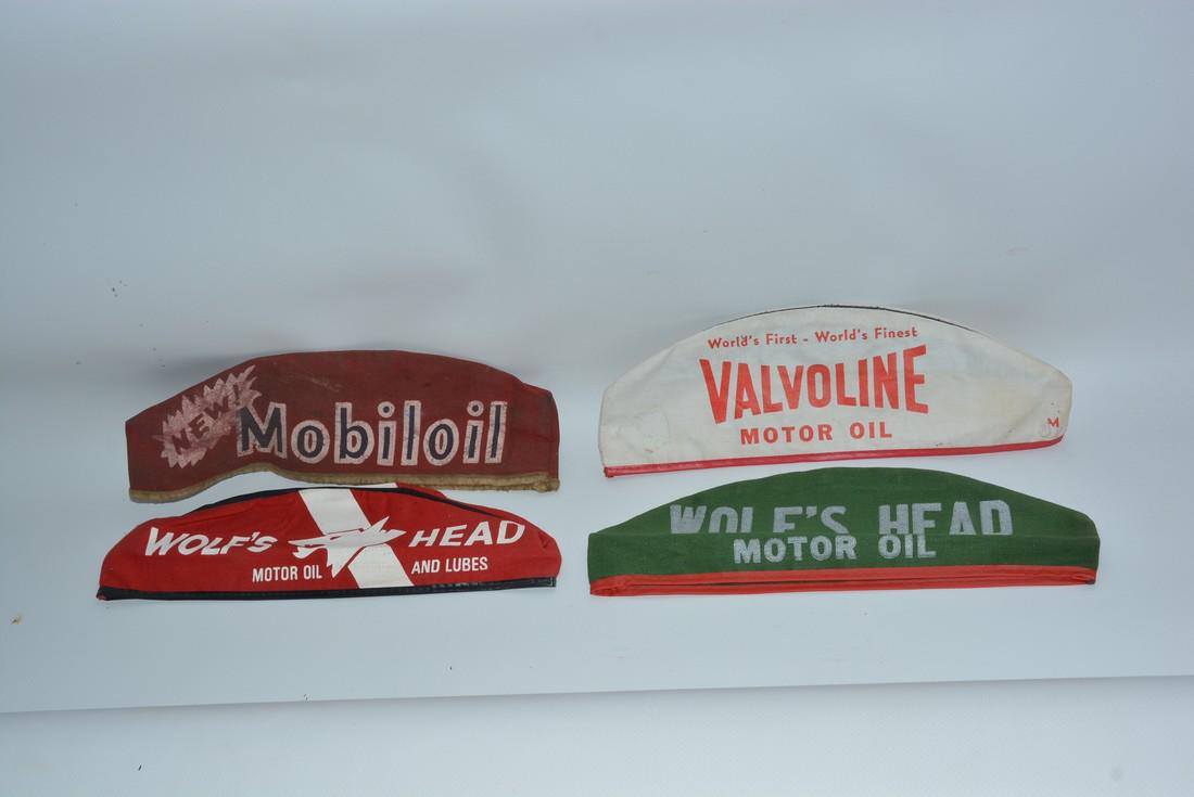 4-Different Service Station Attendants Hats (1 of 1)