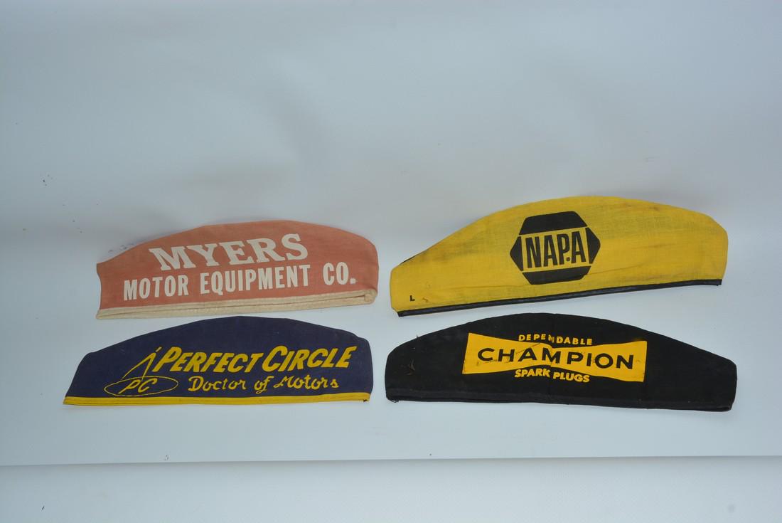 4-Different Service Station Attendants Hats (1 of 1)