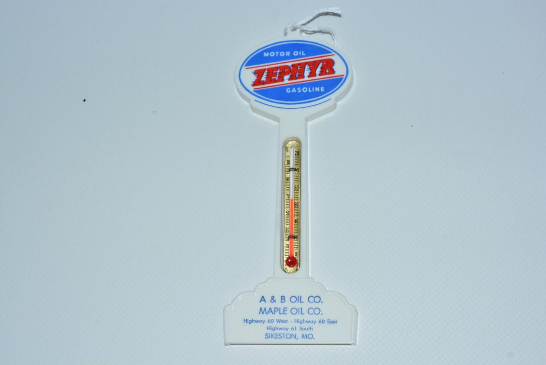 Zephyr Motor Oil Gasoline Plastic Pole Thermometer (1 of 2)